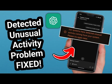 ChatGPT Error: &#039;Unusual Activity Detected&#039; – Here’s How to Fix It!
