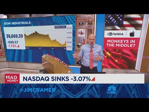 Apple has done so much to create new jobs here, just not manufacturing jobs, says Jim Cramer