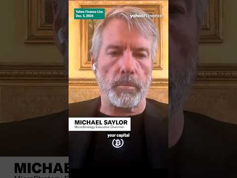 Michael Saylor: People are realizing that bitcoin is better than real estate and stocks #shorts