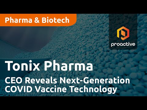 Tonix Pharmaceuticals&#039; CEO Reveals Next-Generation COVID Vaccine Technology chosen for key program