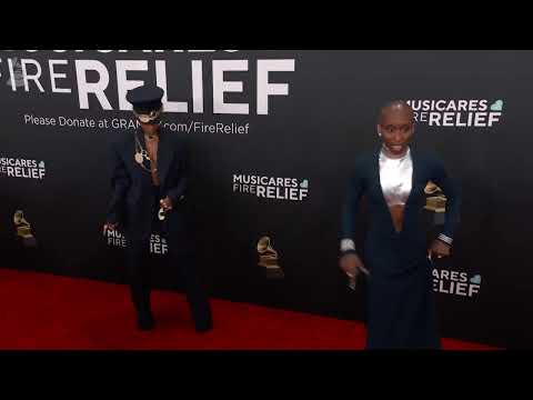 CYNTHIA ERIVO &amp; JANELLE MONÁE | Red Carpet Fashion Cam | 2025 GRAMMYs