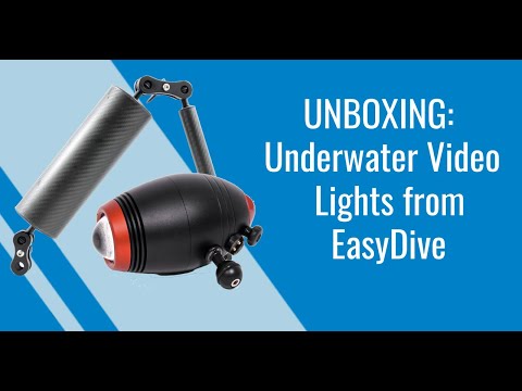 UNBOXING 7000 Lumens Video Lights from Easy Dive