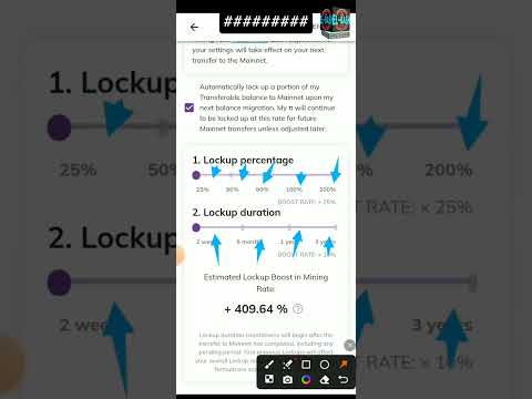 How to unlock your Pi Network Lockup Rate from 2027 to 2weeks ✅😲