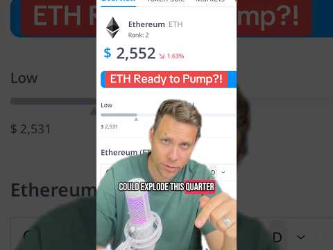Ethereum ready to pump ? #eth #ethereum #crypto