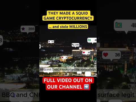 A Squid Game crypto surged to $2,800 - then vanished. The devs ran off will $$$ #crypto #squidgame