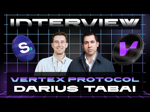 Interview with the CEO of Vertex Protocol - Darius Tabai | Blockchain Innovation with Synopsis
