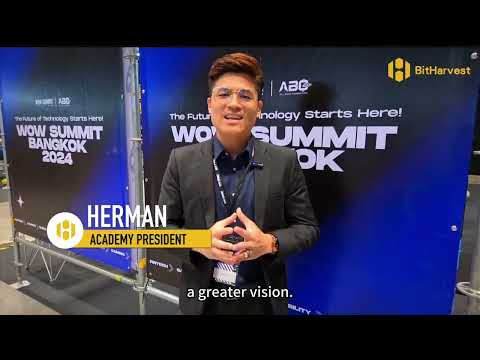BITHARVEST Takes Center Stage at WOW SUMMIT BANGKOK 2024!