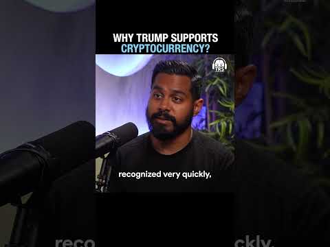 Why Does Donald Trump Support Cryptocurrency? ft. Raj Gokal #shorts