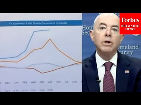 Mayorkas Answers Reporters&#039; Questions Amidst &#039;Unprecedented&#039; Migrant Border Surge