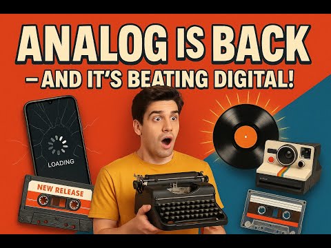 Why Analog Tech Is Making a Shocking Comeback in 2025