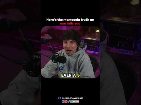 The memecoin truth no one tells you @AshRobin #memecoin #crypto #streamer #money #tranding