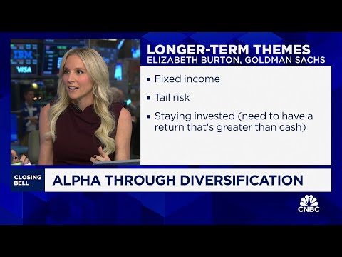Goldman Sachs&#039; Elizabeth Burton: Next year will be about growth assets and diversifiers