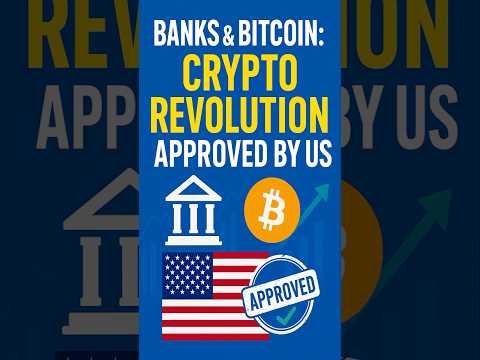 Banks &amp; Bitcoin: Crypto Revolution Approved by US Regulators!