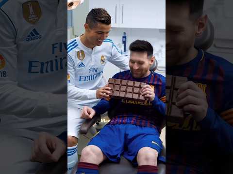 Messi or Ronaldo funny video #football #messivsronaldo #messi #ronaldo #ai