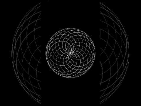 &quot;So close 🤏🏼,yet so far ♾️&quot; Explanation and code in description #maths #satisfying #adhd #ocd #art