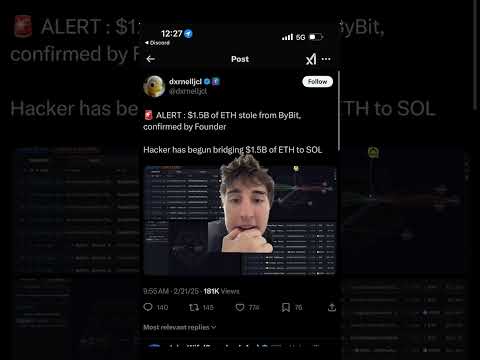 MASSIVE Crypto Heist Just Stole $1.5 BILLION From ByBit?