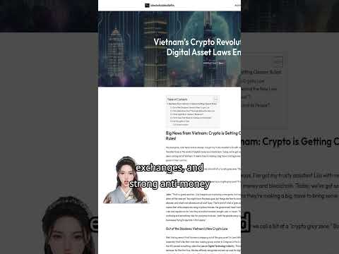 Vietnam&#039;s Crypto Revolution: New Digital Asset Laws Emerge
