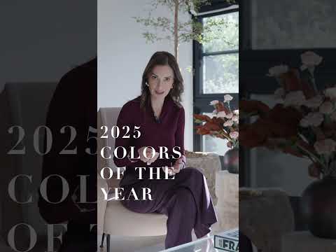 2025 Color Trends! #interiordesign #homeinteriorenthusiast #homedecor #coloroftheyear