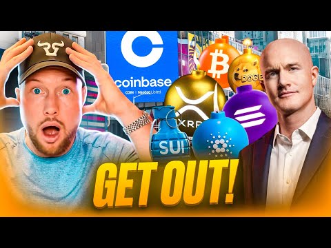 If You Own XRP, BTC, SOLANA, CARDANO, SUI or DOGECOIN on Coinbase - GET OUT NOW!!! (Watch in 24hrs!)