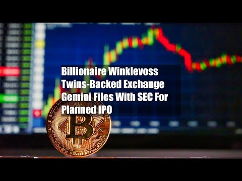 Billionaire Winklevoss Twins-Backed Exchange Gemini Files With SEC For Planned IPO