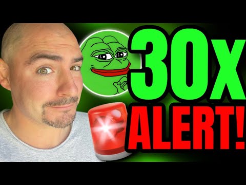 30X Meme Coin (PEPE CRYPTO NEWS!) Pepe Coin Price Prediction 2025