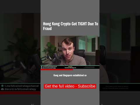 Hong Kong Crypto Got TIGHT Due To Fraud
