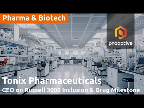 Tonix Pharmaceuticals joins Russell 3000 and 2000 indexes, expanding institutional visibility