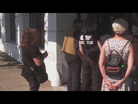 Portland affordable housing tenants perform march after ‘stressful’ rent hike
