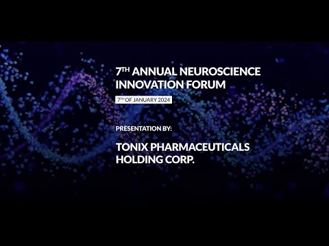Tonix Pharmaceuticals Holding Corp. @ Sachs_NIF