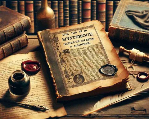 The Secret Page in Literary History! Discover the Unseen Chapter The Secret Page in Literary History! Discover the Unseen Chapter