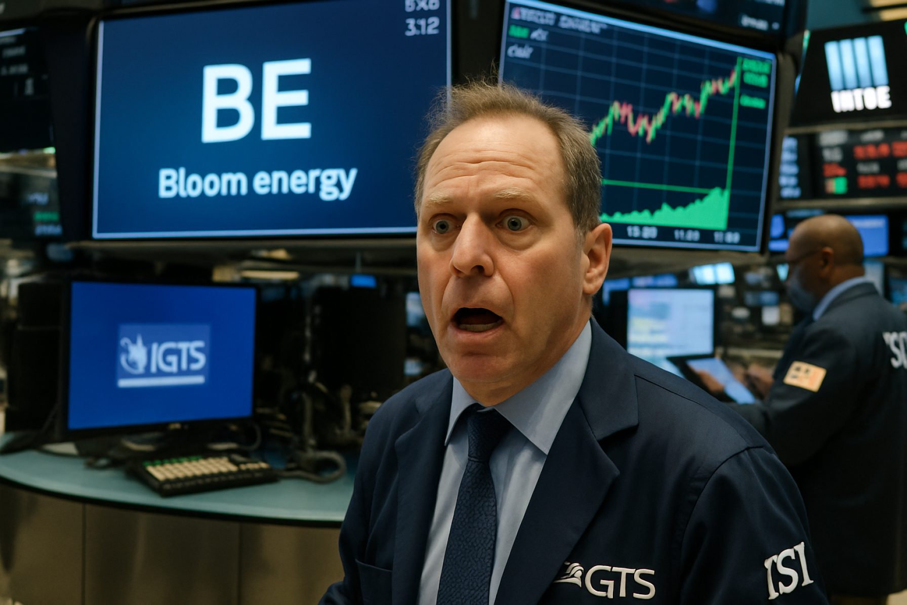 Wall Street erstaunt: Bloom Energy steigt um 11%, während der ehemalige CFO Aktien verkauft und Anleger hineinströmen